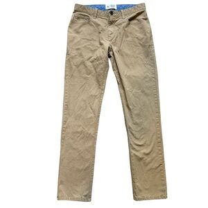 Original Penguin Tan Chinos Straight Leg Cotton